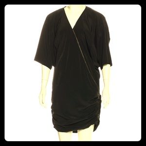 Elizabeth and James black zipper dress